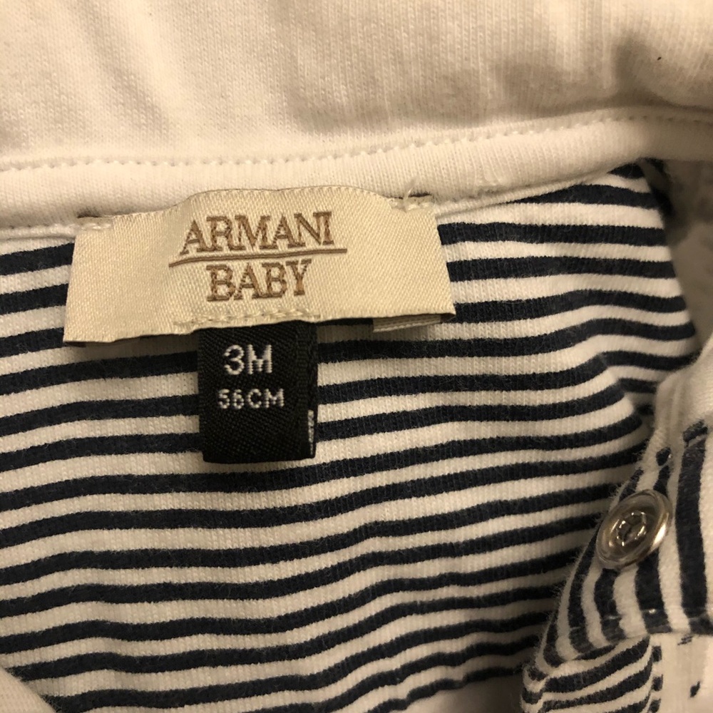 Baby boy clothes onesie Armani